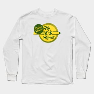 1950 Fly CS to Havana Cuba Long Sleeve T-Shirt